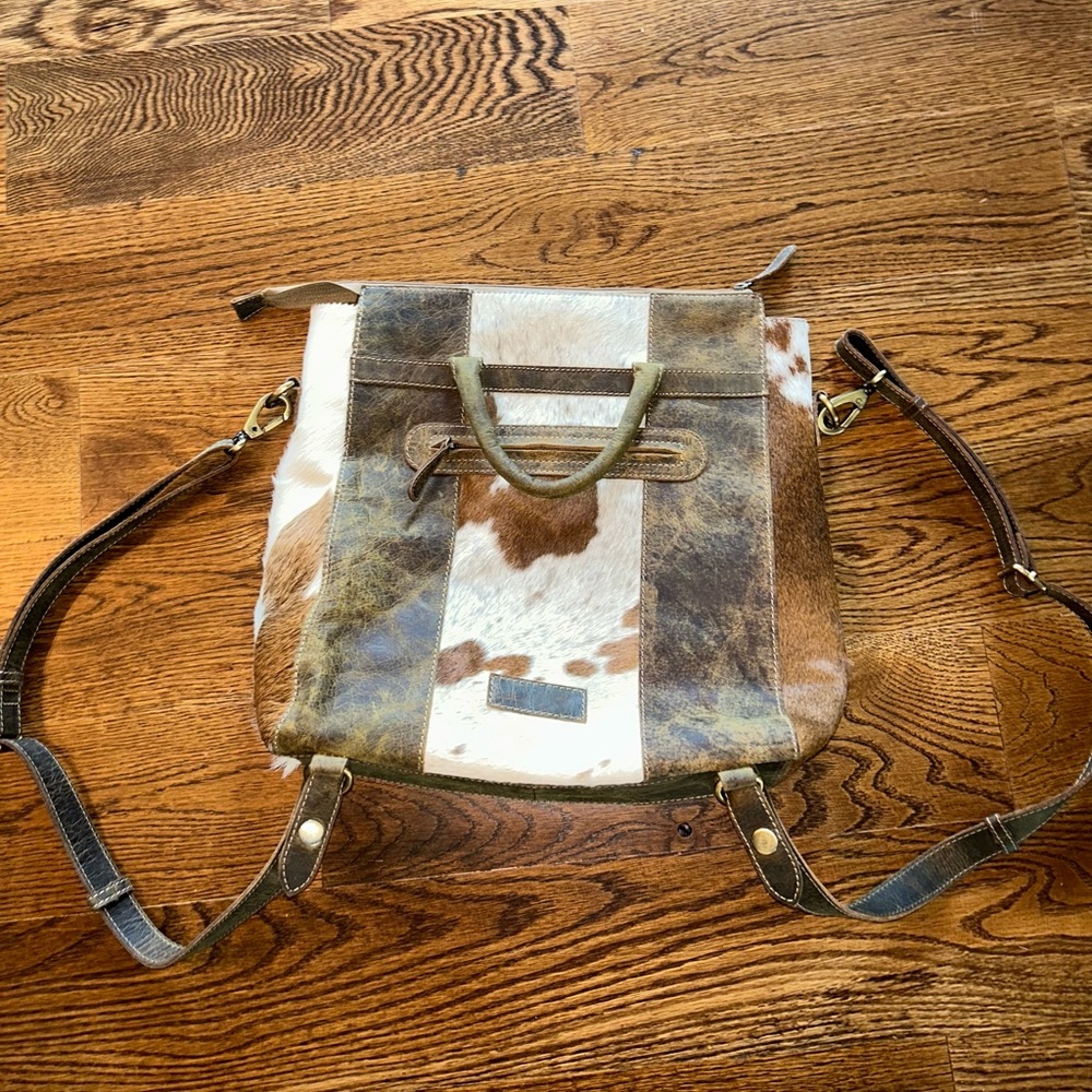Western Cowhide Myra Bag Crossbody/Backpack